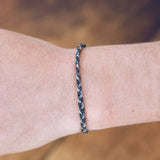 Mini Braided Handmade Bracelet - Steel | Mini Braided 手工防水手繩 - Steel