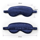 22 Momme Mulberry Silk Sleep Eye Mask・Midnight Blue | 22姆米美肌真絲眼罩・Midnight Blue