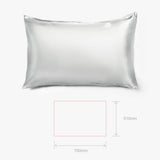 22 Momme Mulberry Pillowcase - Modern Gray (Set Of 2) | 22姆米美肌真絲枕頭套 - 銀灰色 (兩個裝)