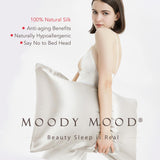 22 Momme Mulberry Pillowcase [Set of 2]・Ivory | 22姆米美肌真絲枕頭套兩個裝・象牙白色