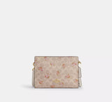 Coach Slim Crossbody Bag In Signature Canvas - Floral Print | Coach 經典印花真皮斜揹包 - Floral Print