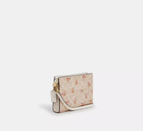 Coach Slim Crossbody Bag In Signature Canvas - Floral Print | Coach 經典印花真皮斜揹包 - Floral Print