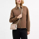 Coach Slim Crossbody Bag In Signature Canvas - Floral Print | Coach 經典印花真皮斜揹包 - Floral Print