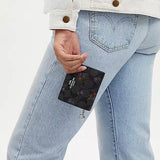 Coach Snap Wallet In Signature Canvas With Country Floral Print | Coach 真皮印花短銀包 - Country Floral Print
