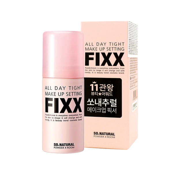 So Natural FIXX ALL DAY TIGHT MAKE UP SETTING FIXER 35ml | So Natural 全天候長效保濕控油定妝噴霧 35ml