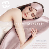 22 Momme Mulberry Silk Sleep Gift Set (Silk Eye Mask & Silk Pillowcase)・Blush | 22姆米美肌真絲眼罩及枕袋套裝・Blush