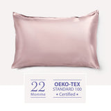 22 Momme Mulberry Pillowcase・Blush | 22姆米美肌真絲枕頭套・Blush
