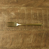 Retro Cutlery Matte Gold Fork | Retro Cutlery 復古啞金色叉