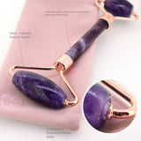 Natural Amethyst Face Roller | 天然紫水晶按摩棒