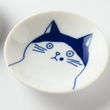 Shichita Cat Small Sauce Plate Set | Shichita 日本美濃燒貓小碟禮盒套裝