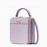 Daisy Vanity Crossbody - Lilac Frost | Kate Spade 方形真皮斜挎包 - Lilac Frost