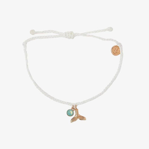 Mermaid Fin Handmade Bracelet | Mermaid Fin 手工製美人魚尾防水手繩・White