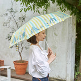 Mikuni Folding Umbrella - Circus Yellow | Mikuni晴雨兼用防風雨傘 - 馬戲團黃色