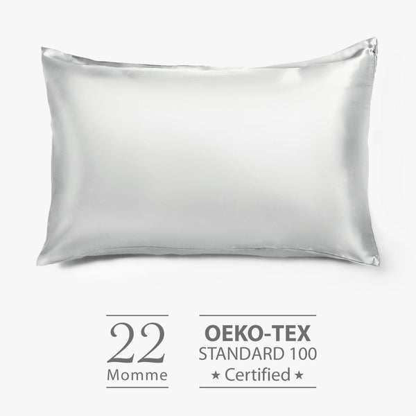 22 Momme Mulberry Pillowcase・Modern Gray | 22姆米美肌真絲枕頭套・Modern Gray