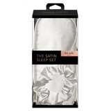 Satin Sleep Set・Silver | 舒適緞面睡眠套裝・銀灰色