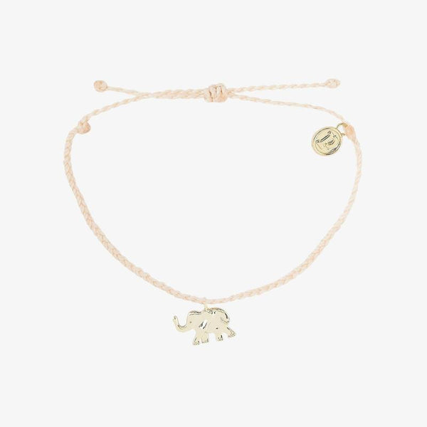 Save The Elephants Bracelet | Save The Elephants 手工製大象防水手繩・Vanilla
