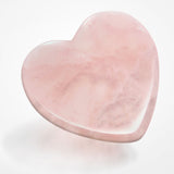 Natural Rose Quartz Guasha Facial Tool・Heart Shape | 天然玫瑰粉晶刮痧板・心型