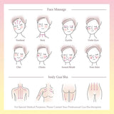 Natural Rose Quartz Face Roller and Gua Sha Massage Set | 天然玫瑰粉晶按摩瘦面套裝（玉石按摩棒及刮痧板）