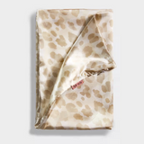 Satin Sleep Pillowcase・Leopard | 舒適緞面枕頭套・淺啡豹紋