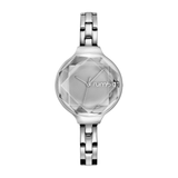 Orchard Gem Stainless Steel Watch - Silver | 不銹鋼寶石切面腕錶・銀色